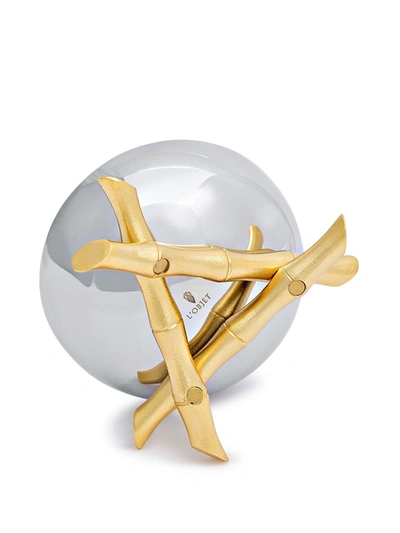 L'objet Bambou Medium Bowl In Gold