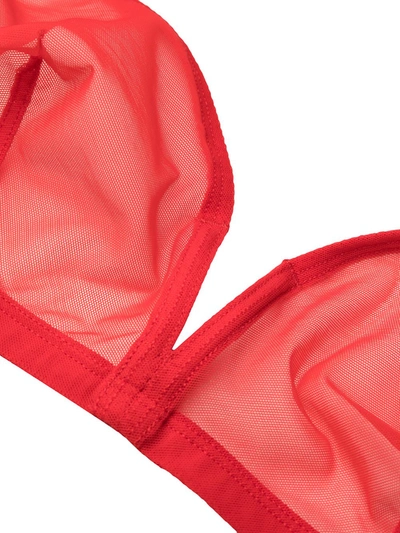 Shop Eres Providence Triangle Bra In Red