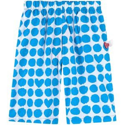 Shop Agatha Ruiz De La Prada Blue Dotted Shorts