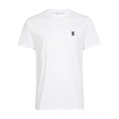 Shop Burberry Parker T-shirt In White