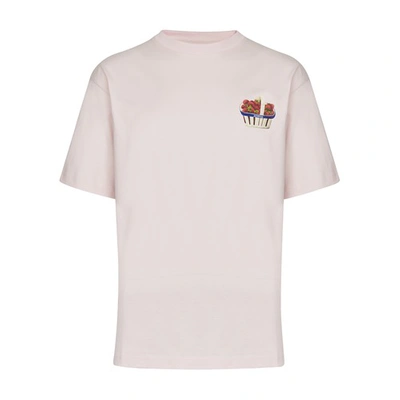 Shop Jacquemus Fraises T-shirt In Light Pink