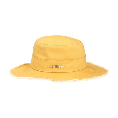 Shop Jacquemus Artichaut Bucket Hat In Yellow