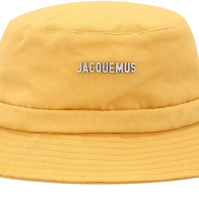 Shop Jacquemus Gadjo Bucket Hat In Yellow