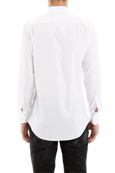 Shop Dsquared2 Classic Collar Shirt In White