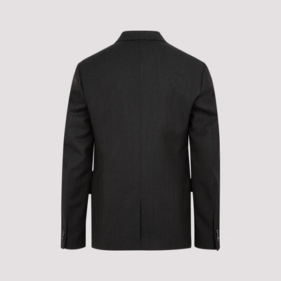 Shop Bottega Veneta Single Breasted Blazer In Black