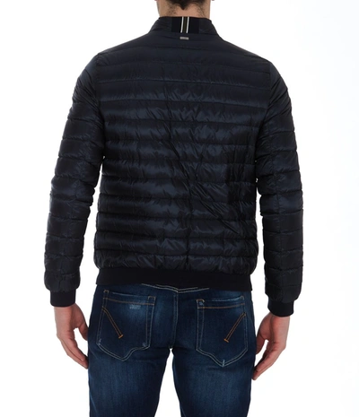 Shop Herno Padded Down Jacket In Blue