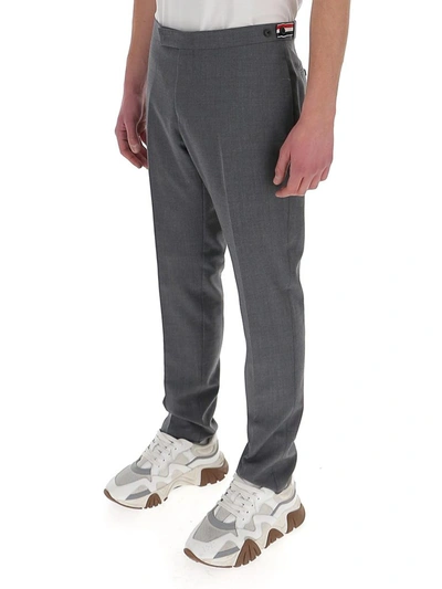 Shop Thom Browne Tailored Pants In Grey