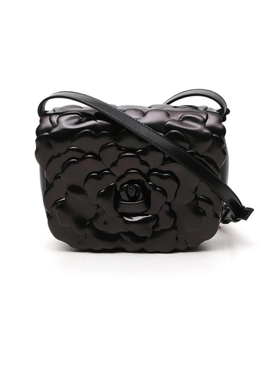 Shop Valentino 03 Rose Edition Small Atelier Shoulder Bag In Black