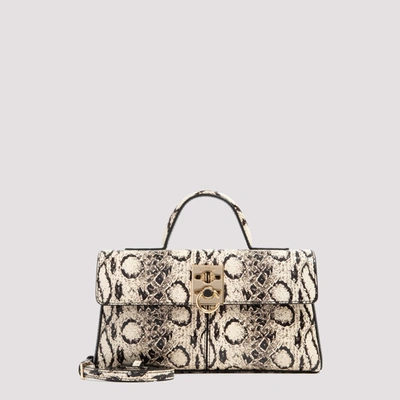 Shop Cafuné Small Stance Top Handle Bag In Multi