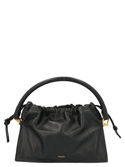 Shop Yuzefi Bom Shoulder Bag In Black