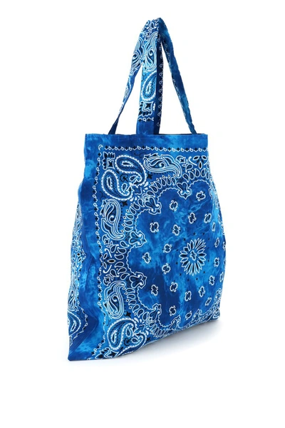 Shop Arizona Love Bandana Shopping Bag In Blue