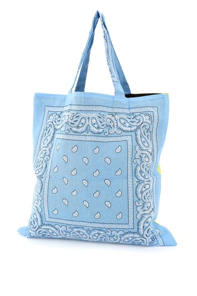 Shop Arizona Love Bandana Patchwork Shopping Bag In Multi