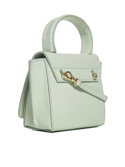 Shop Atp Atelier Montalcino Mini Shoulder Bag In Green
