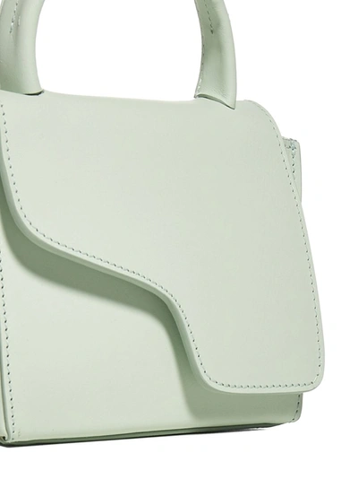 Shop Atp Atelier Montalcino Mini Shoulder Bag In Green