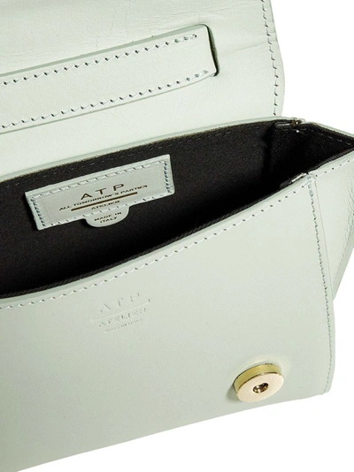 Shop Atp Atelier Montalcino Mini Shoulder Bag In Green