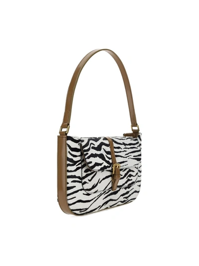 Shop By Far Miranda Pony Shoulder Bag In Multi