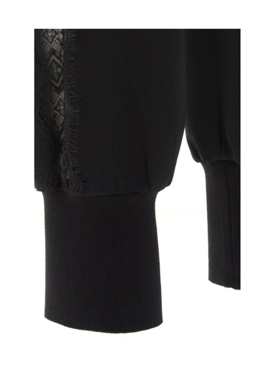 Shop Stella Mccartney Tapered Leg Trousers In Black