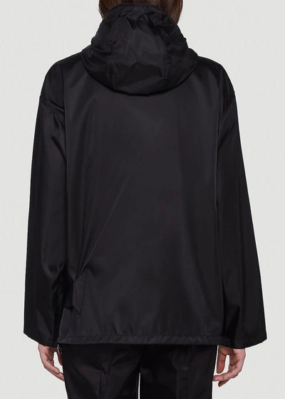 Shop Prada Gabardine Blouson Jacket In Black