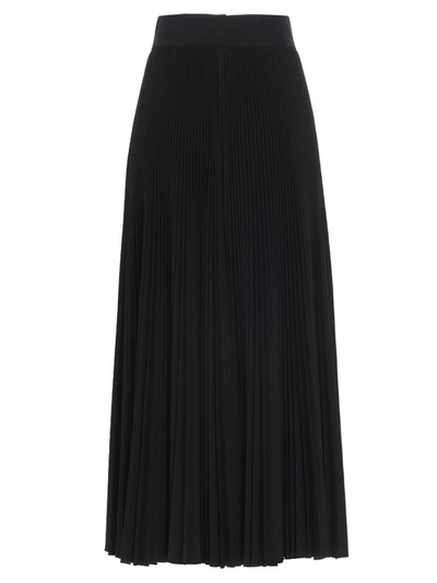 Shop Dolce & Gabbana Pleated Skirt In Black