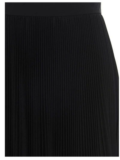 Shop Dolce & Gabbana Pleated Skirt In Black