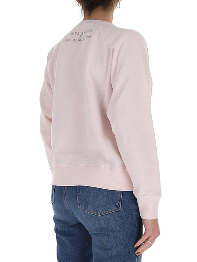 Shop Marc Jacobs Graphic Printed Sweatshirt In Pink