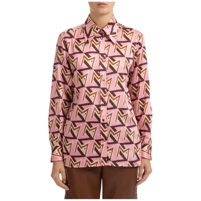 Shop Msgm Allover Printed Shirt In Multi