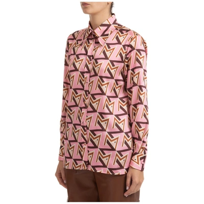 Shop Msgm Allover Printed Shirt In Multi