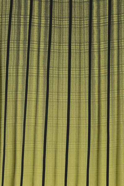 Shop Proenza Schouler Ombre Pleated Strap Dress In Green