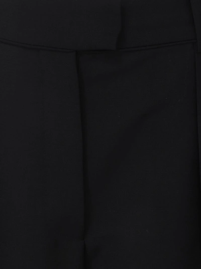 Shop Valentino Wide Leg Pants In Black