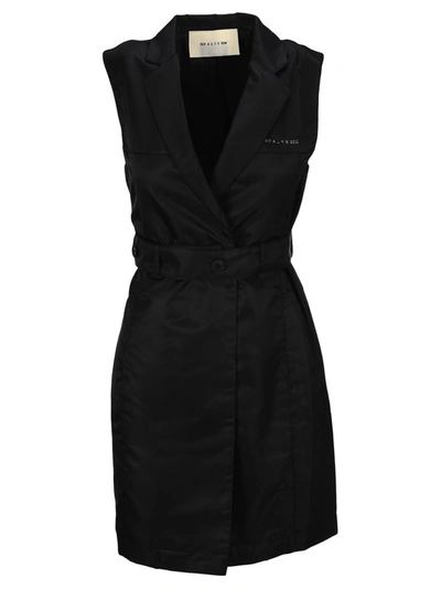 Shop Alyx 1017  9sm Tailored Belted Dress In Black