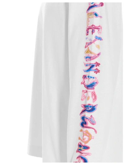 Shop Alexander Wang Logo Calligraphy T In White