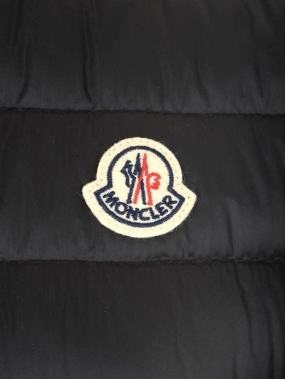 Shop Moncler Liane Down Gilet In Black