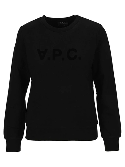 Shop Apc A.p.c. Viva Sweatshirt In Black
