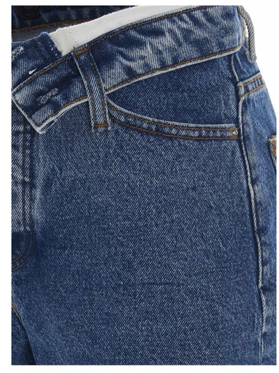 Shop Alexander Wang Bite Flip Shorts In Blue