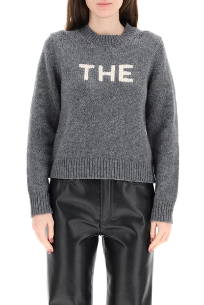 Shop Marc Jacobs The Sweater In Grey