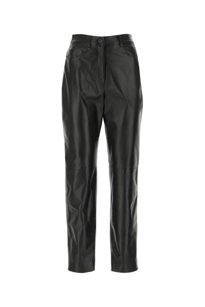 Shop Dolce & Gabbana High Rise Trousers In Black