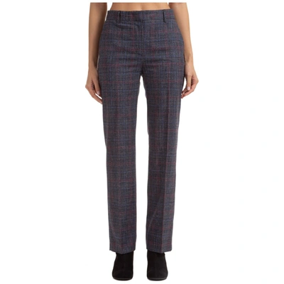 Shop Alberta Ferretti Plaid Tailored Pants In Multi