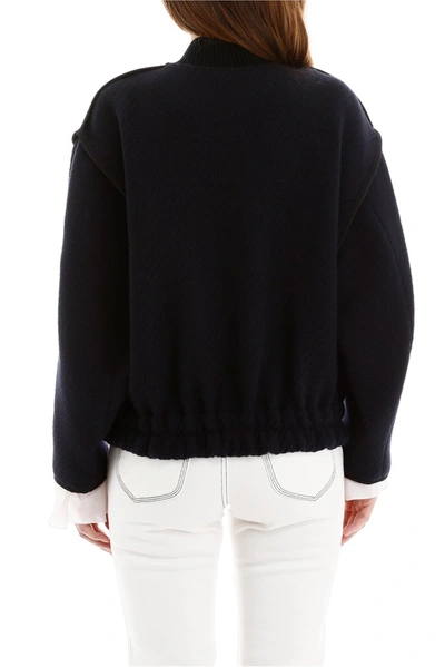 Shop See By Chloé Bomber Jacket In Black