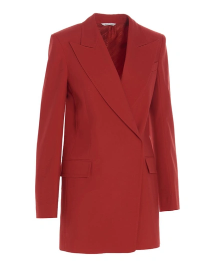 Shop Givenchy Masculine Wrap Jacket In Red