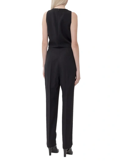 Shop Givenchy Jewel Detail Jumpsuit In Black