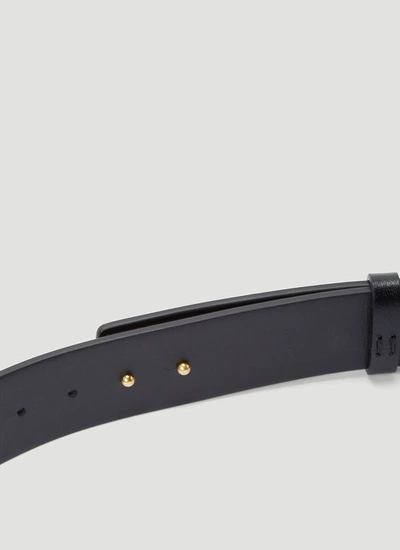 Shop Valentino Garavani Rockstud Embellished Belt In Black