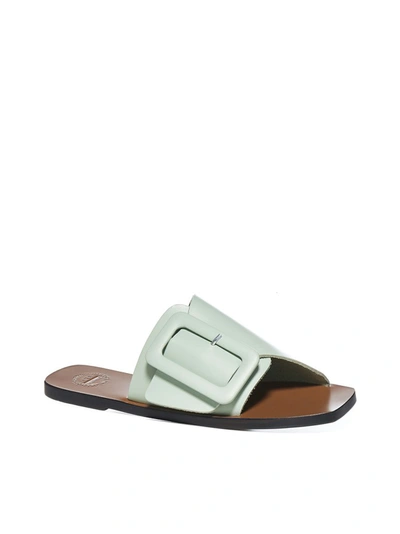 Shop Atp Atelier Ceci Sandals In Green