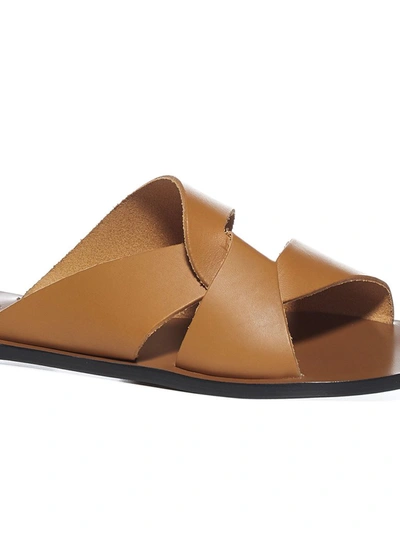 Shop Atp Atelier Allai Cut In Brown