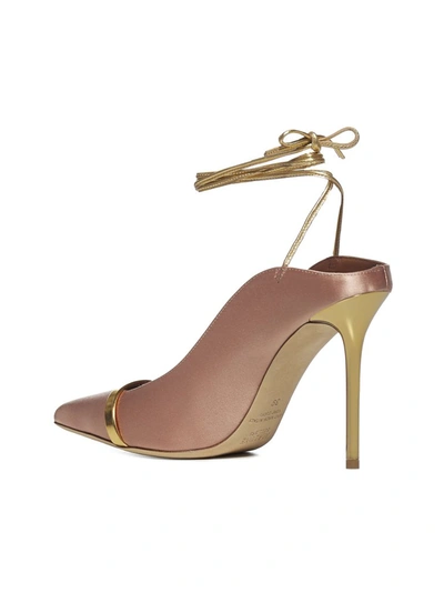 Shop Malone Souliers Amie Ankle Strap Pumps In Pink