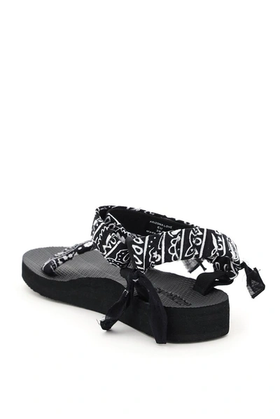 Shop Arizona Love Bandana Detailed Trekky Sandals In Multi