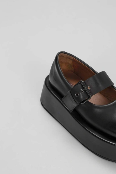Shop Marsèll Platform Buckled Oxford Shoes In Black