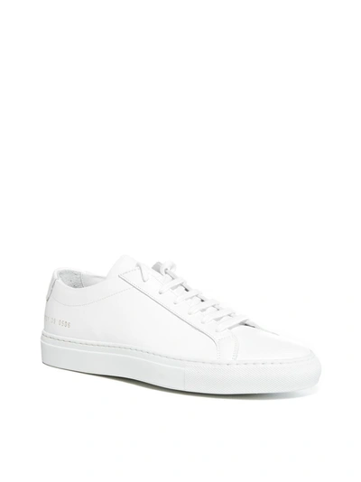 Common Projects White Transparent Sole Achilles Low Sneakers | ModeSens