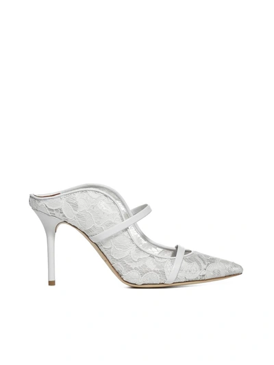 Shop Malone Souliers Maureen Lace In White