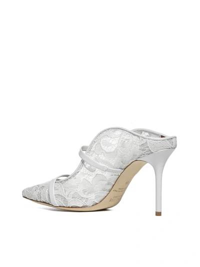 Shop Malone Souliers Maureen Lace In White