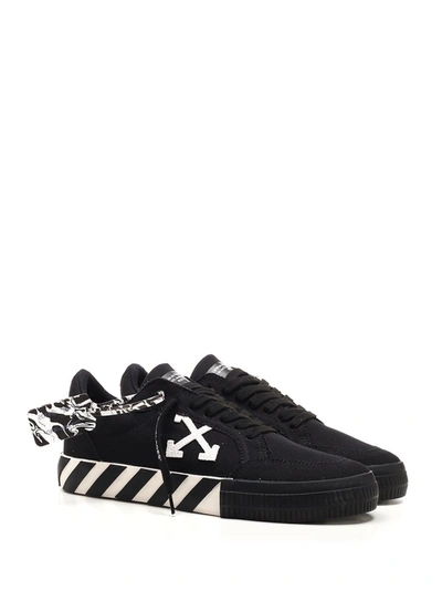 Shop Off-white Vulcanized Sneakers In Black